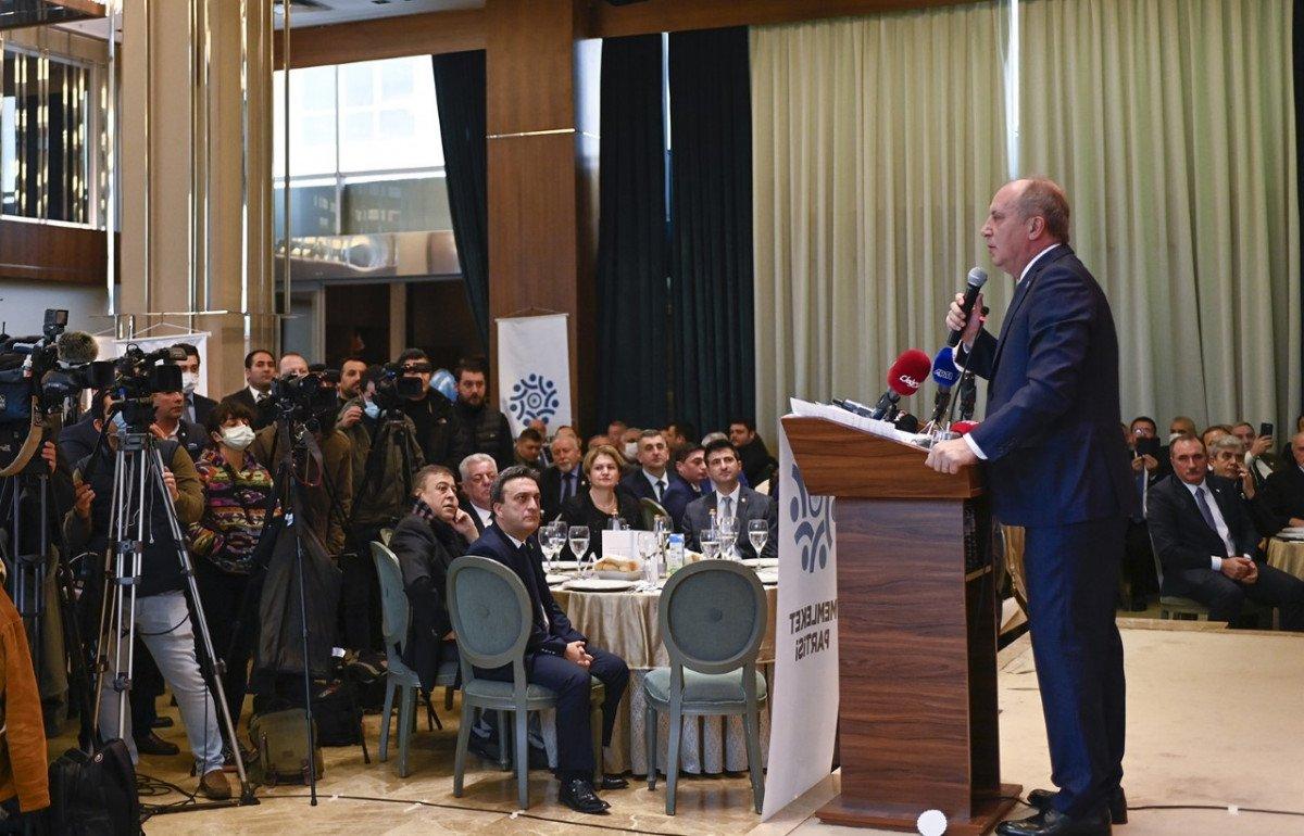 Muharrem İnce: Biz büyükelçiliklerin koridorlarında kurulmadık