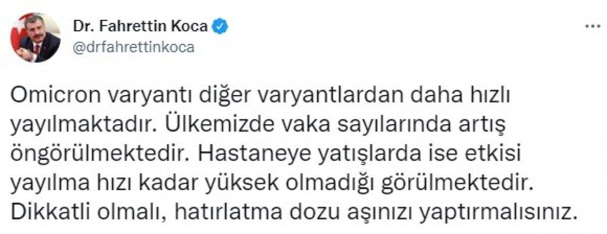 27 Aralık Türkiye'de koronavirüs tablosu