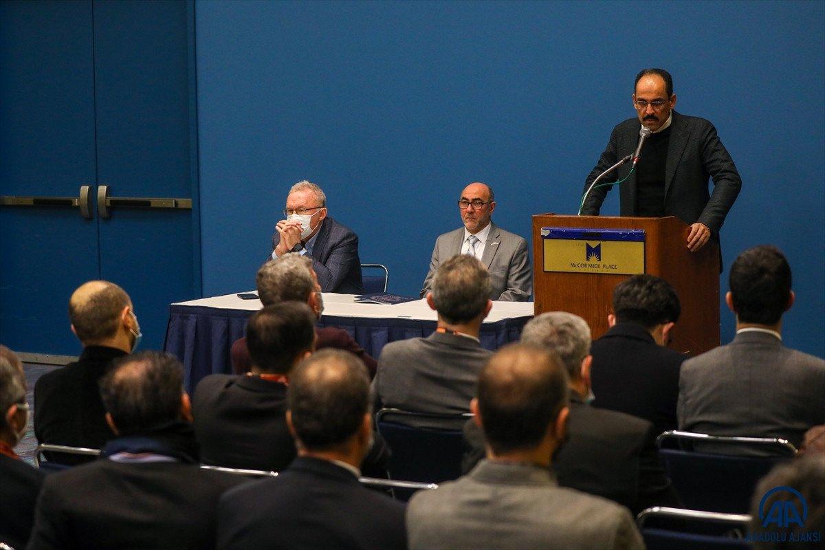 Kalın, ABD'li Müslüman kanaat önderleriyle bir araya geldi