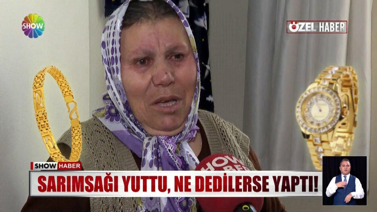 İstanbul'da hırsızlar sarımsak yedirdikleri kadını soydu