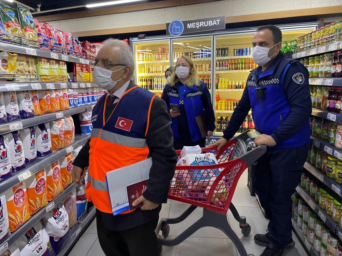 Marketlerde fahiş fiyat denetimleri devam ediyor
