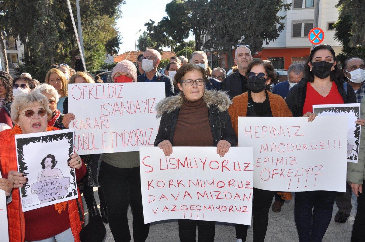 Nitelikli cinsel istismar şüphelisi serbest kaldı, kadınlar protesto etti