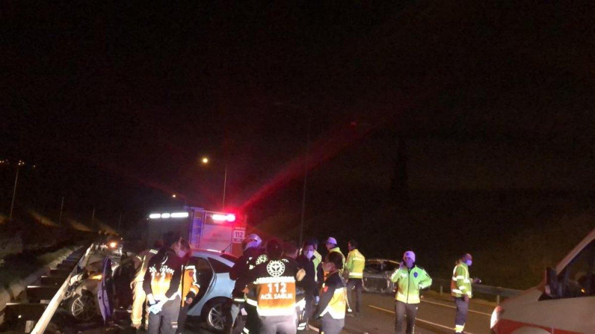 Bursa'da nişan dönüşü feci kaza: 3 ölü