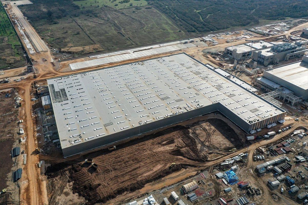 Togg'un Gemlik'teki üretim tesisinde çalışmalar hızla sürüyor