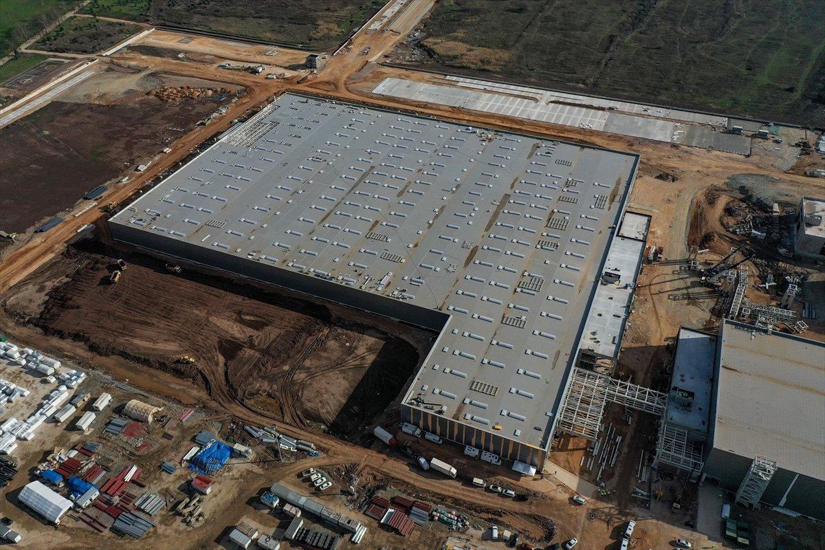 Togg'un Gemlik'teki üretim tesisinde çalışmalar hızla sürüyor