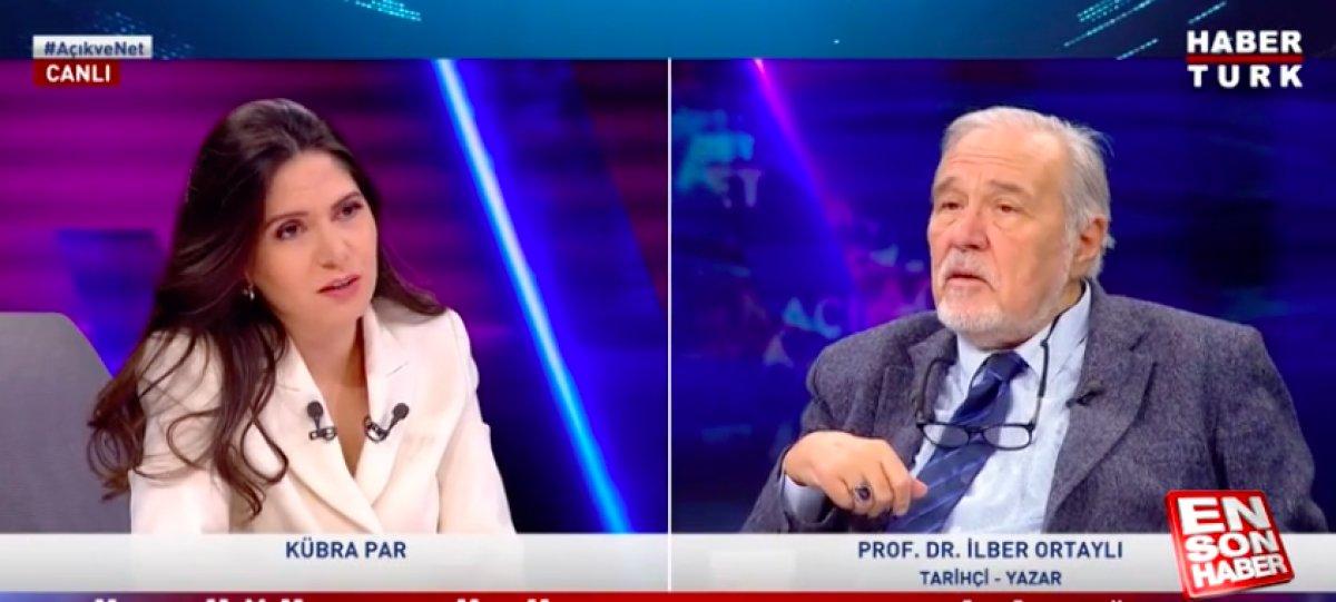 İlber Ortaylı'dan Fatma Şahin'e övgü