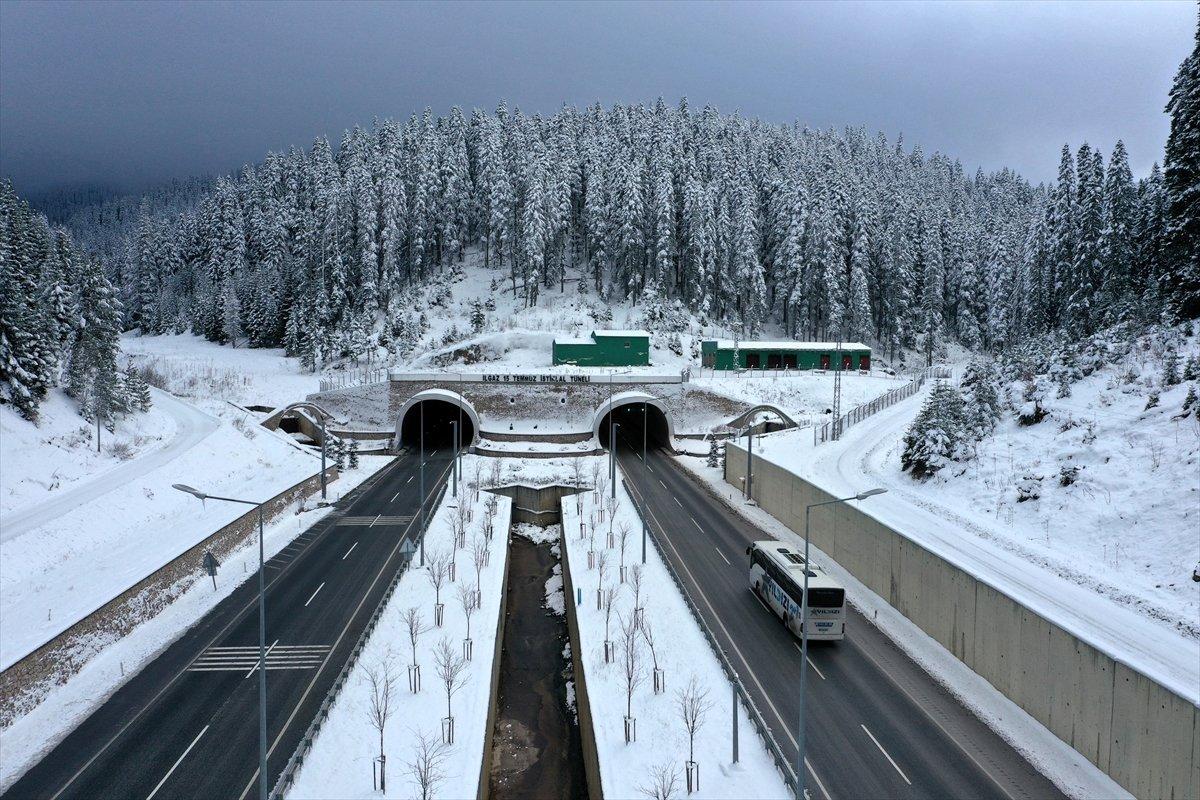 Ilgaz Tüneli, 250 milyon liralık yakıt tasarrufu sağladı