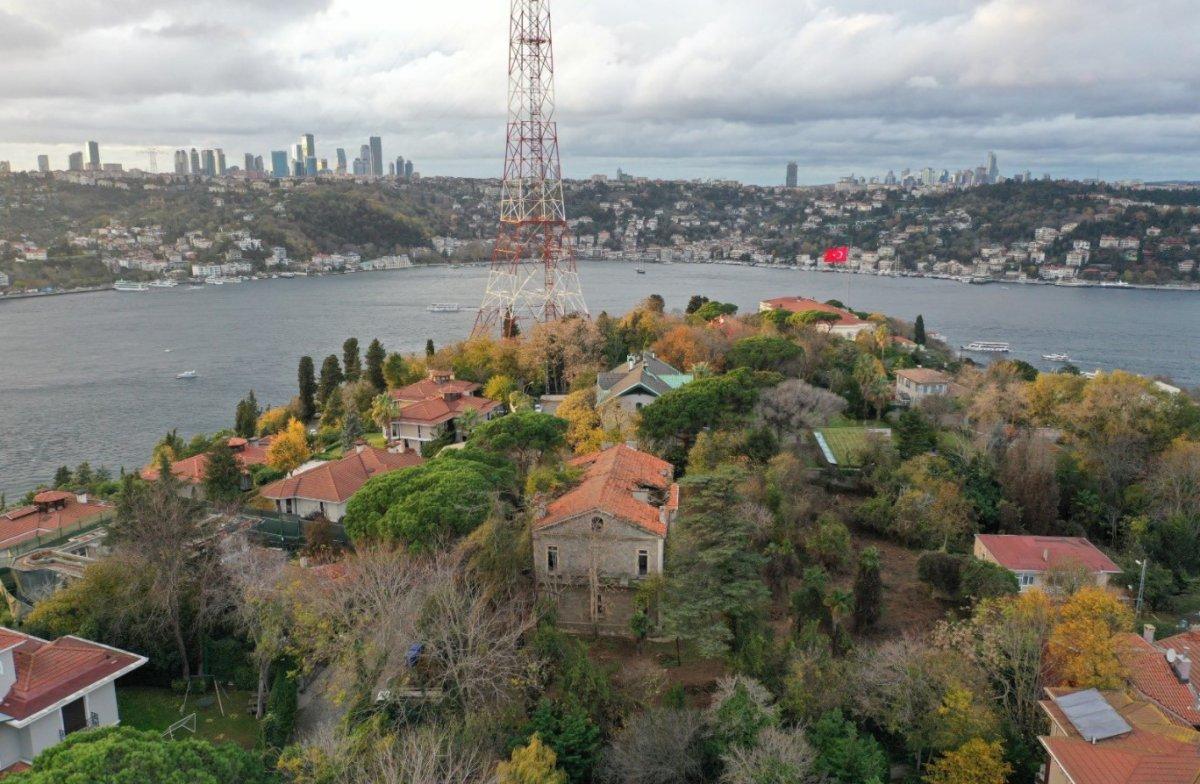 Üsküdar'da tarihi Glavany Köşkü restore ediliyor