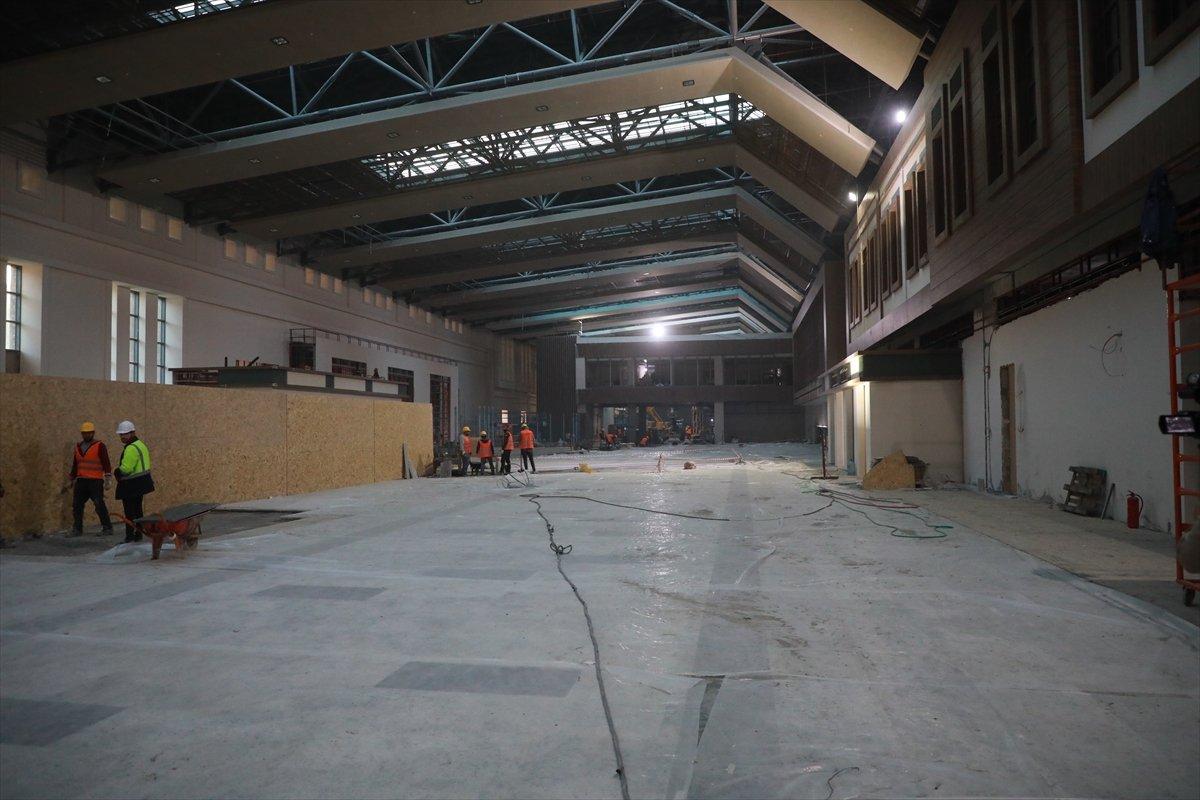 Rize-Artvin Havalimanı'nda yürütülen çalışmalarda son durum