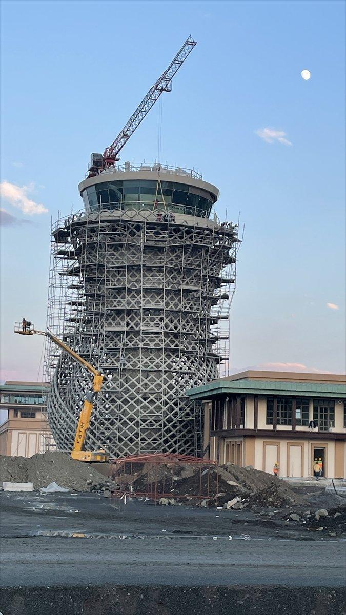 Rize-Artvin Havalimanı'nda yürütülen çalışmalarda son durum