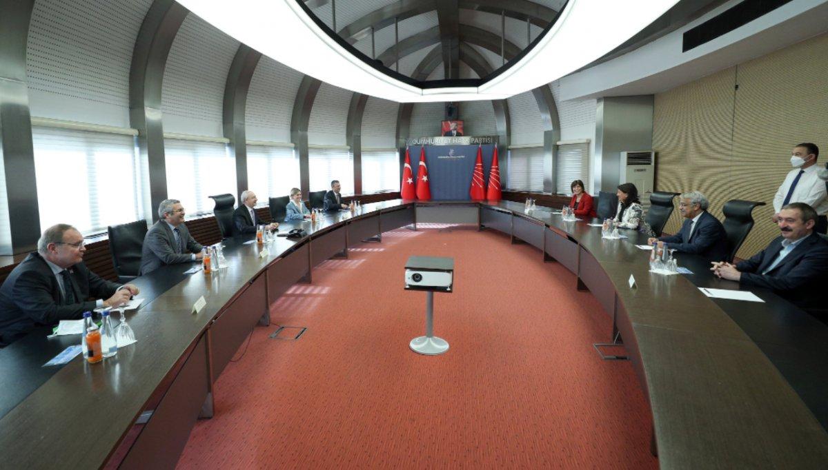 HDP'den CHP Genel Merkezi'ne ziyaret