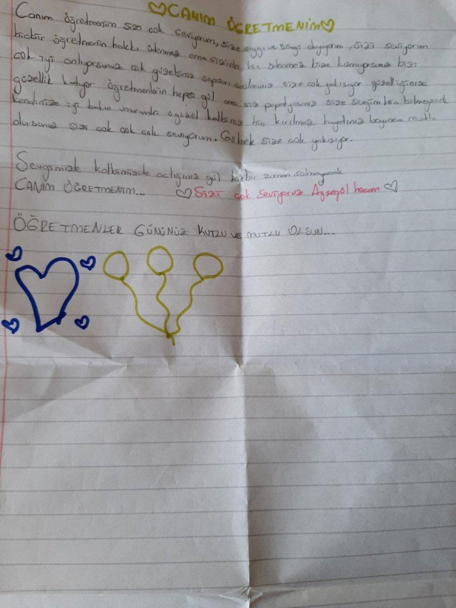 Kardeşinin öldürdüğü öğretmenin okulunda yas var