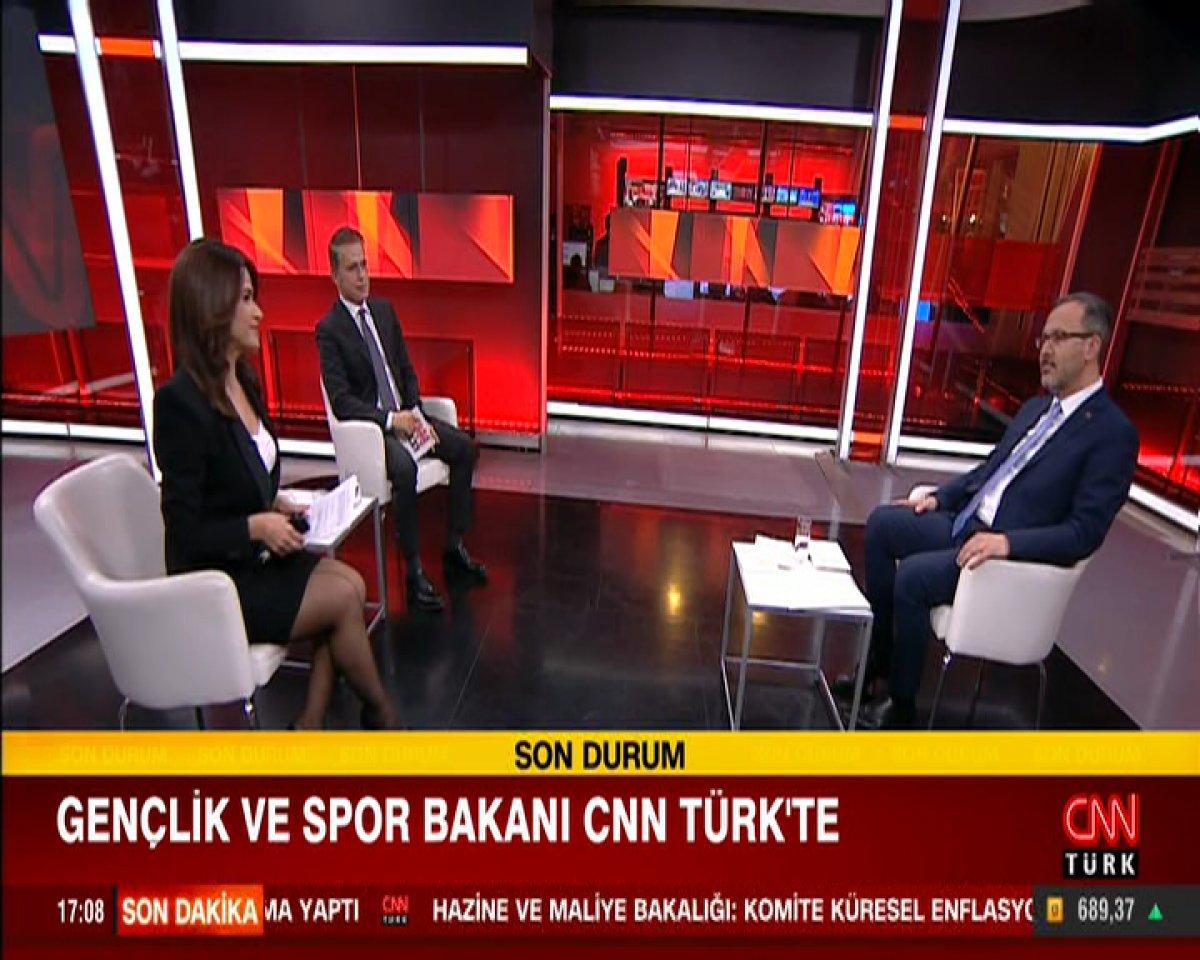 Bakan Kasapoğlu: Sporda hesap verilebilir bir yapı tesis edeceğiz