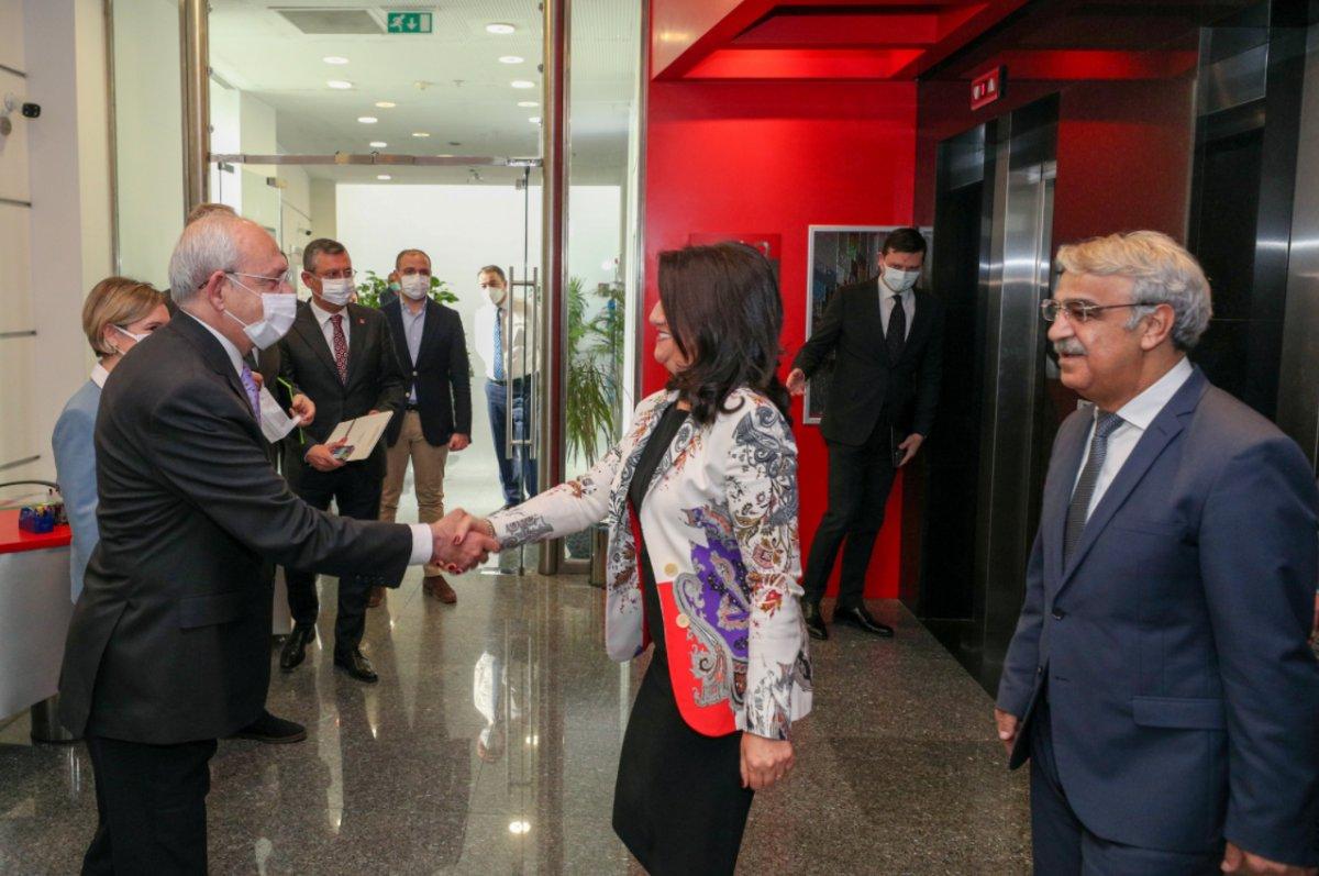 HDP'den CHP Genel Merkezi'ne ziyaret