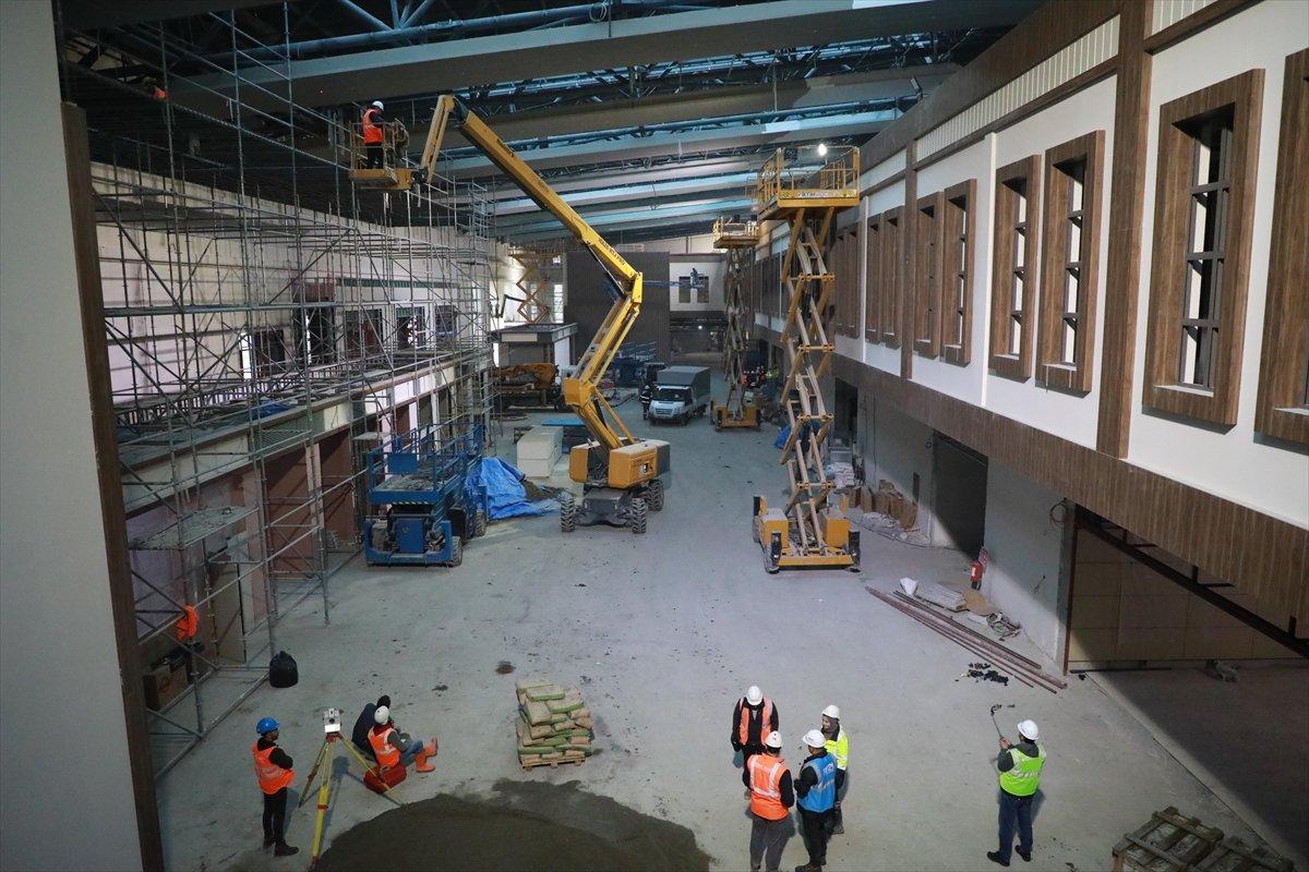 Rize-Artvin Havalimanı'nda yürütülen çalışmalarda son durum