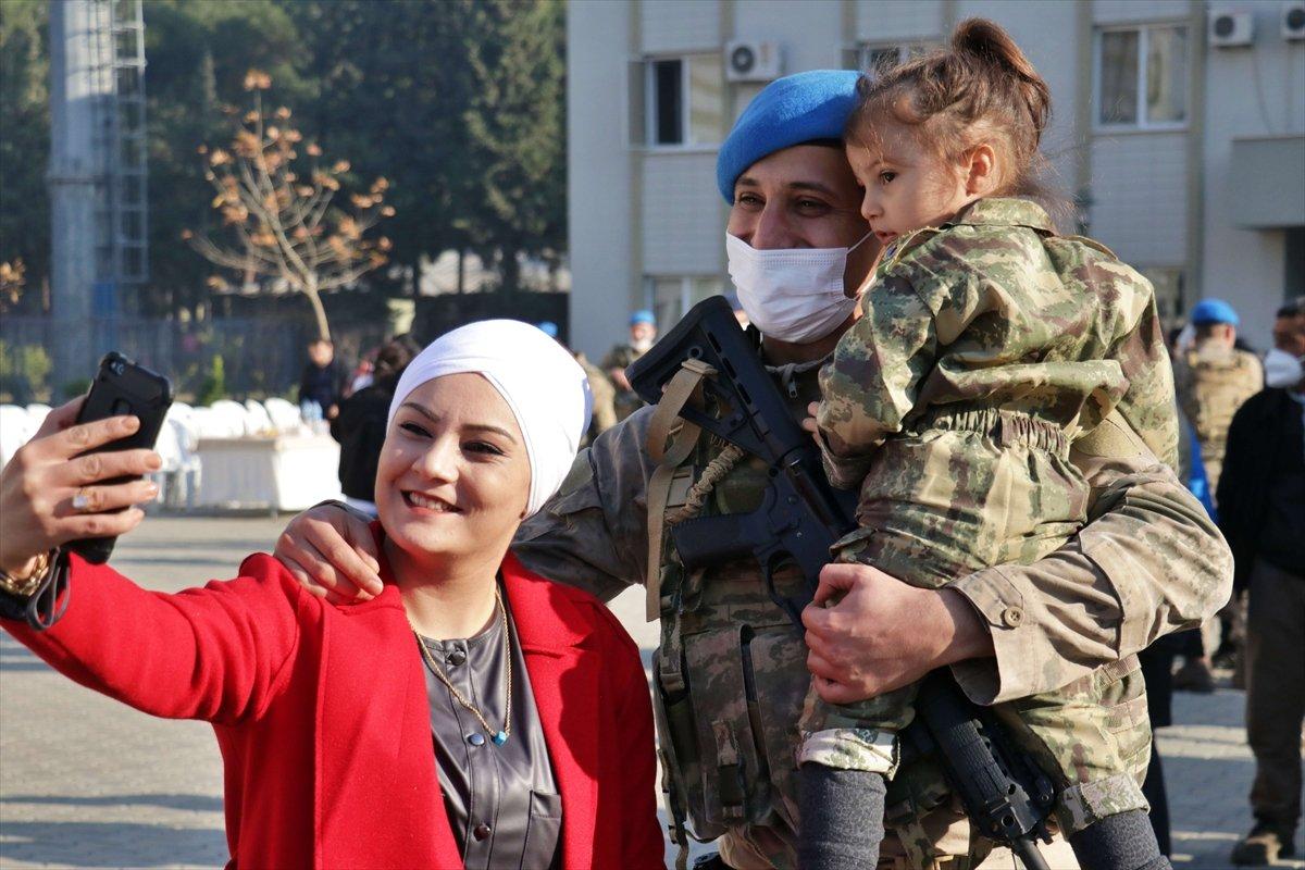 Suriye'den yurda dönen komandolar törenle karşılandı