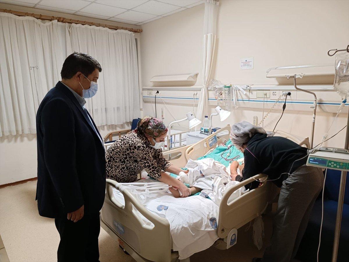 Gaziantep'te pitbullların saldırdığı Asiye yoğun bakımdan çıktı