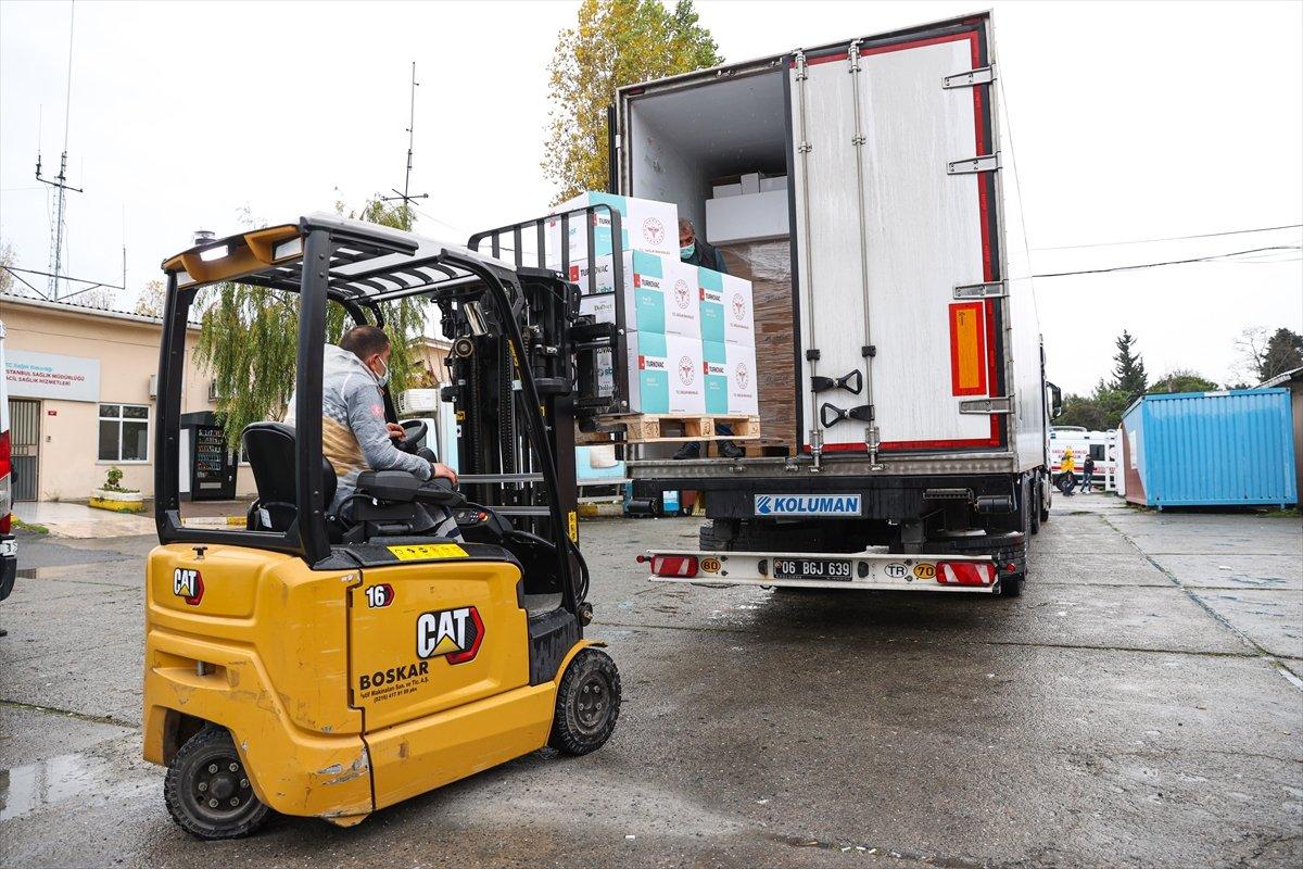 TURKOVAC'ın ilk sevkiyatı İstanbul'a ulaştı