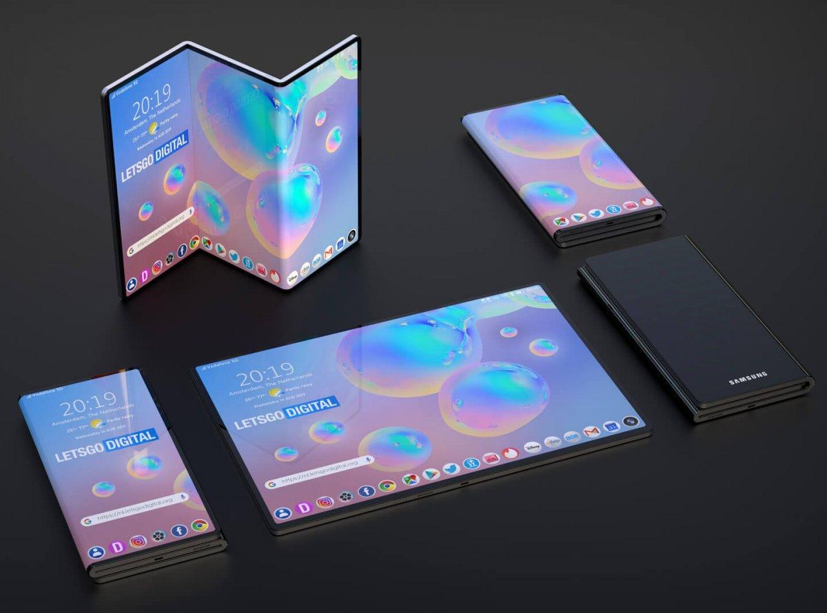 galaxy trifold
