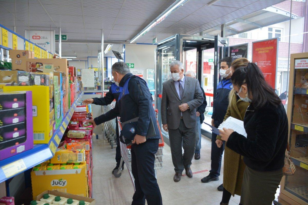 Zonguldak'ta fahiş fiyat denetiminde 4 markete tutanak tutuldu