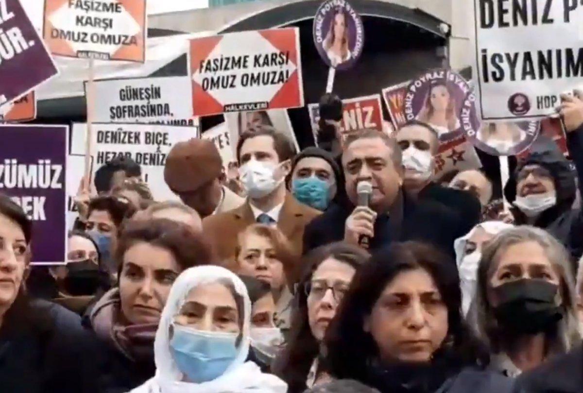 CHP'li Sezgin Tanrıkulu HDP'nin eylemine katıldı