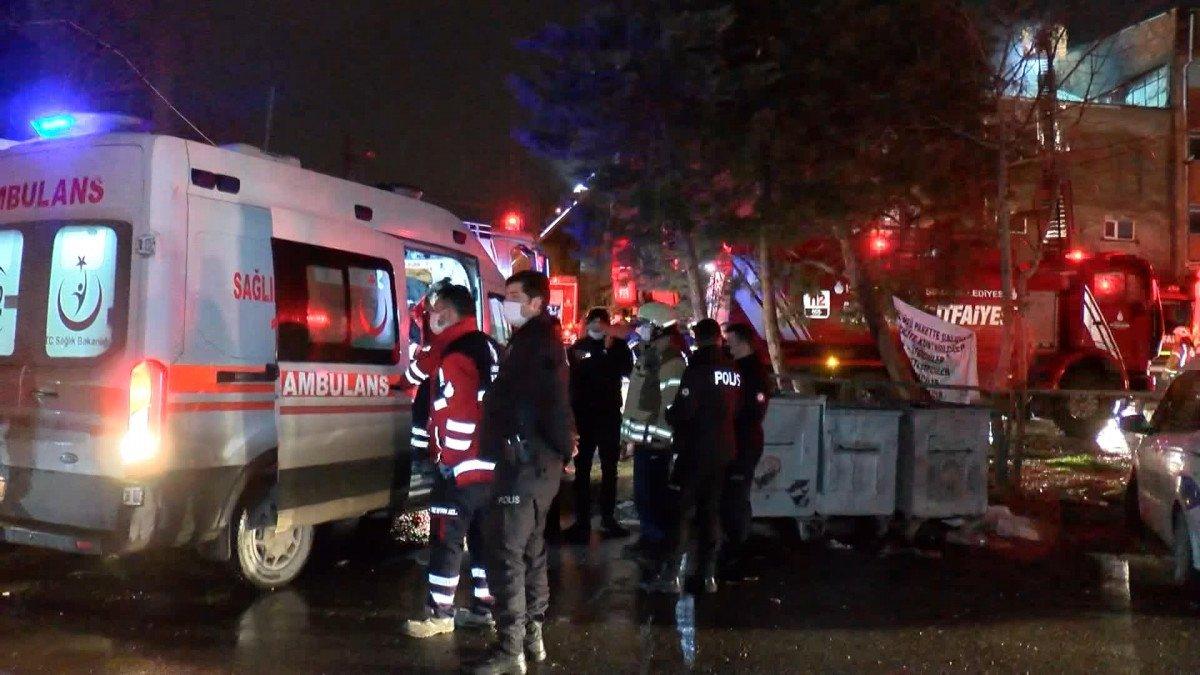 Esenyurt'ta tekstil fabrikasında yangın