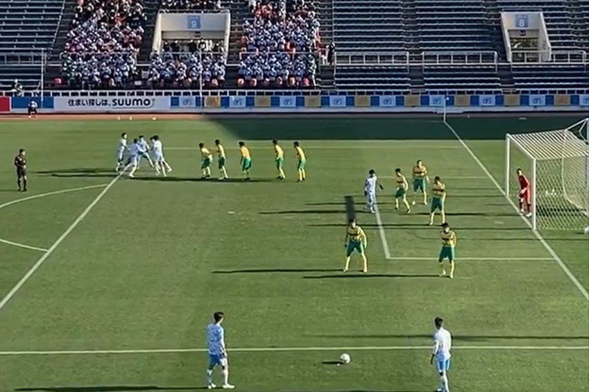 Japonya'da ilginç duran top organizasyonu