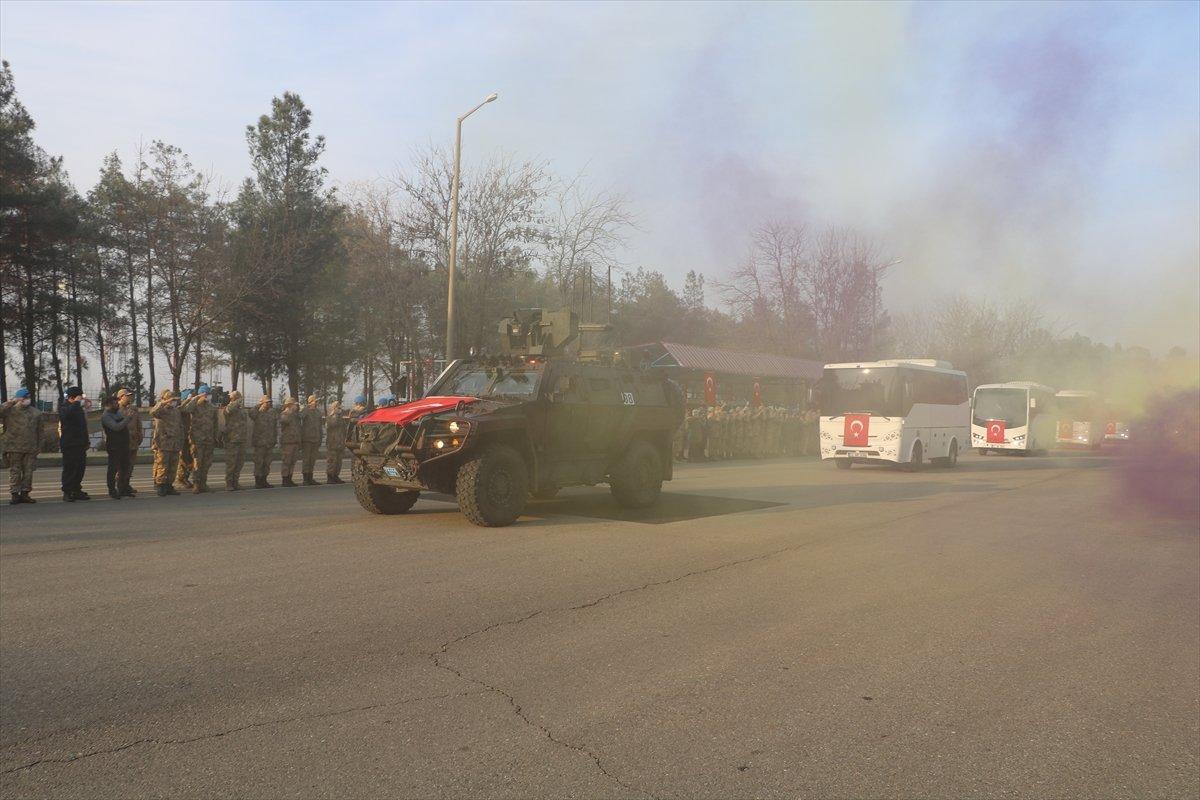 Komandolar, Batman'dan Suriye'ye uğurlandı