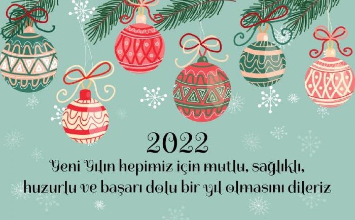 Yılbaşı mesajları 2022: En güzel, eğlenceli, anlamlı, dualı, resimli, kısa-uzun yeni yıl kutlama mesajları