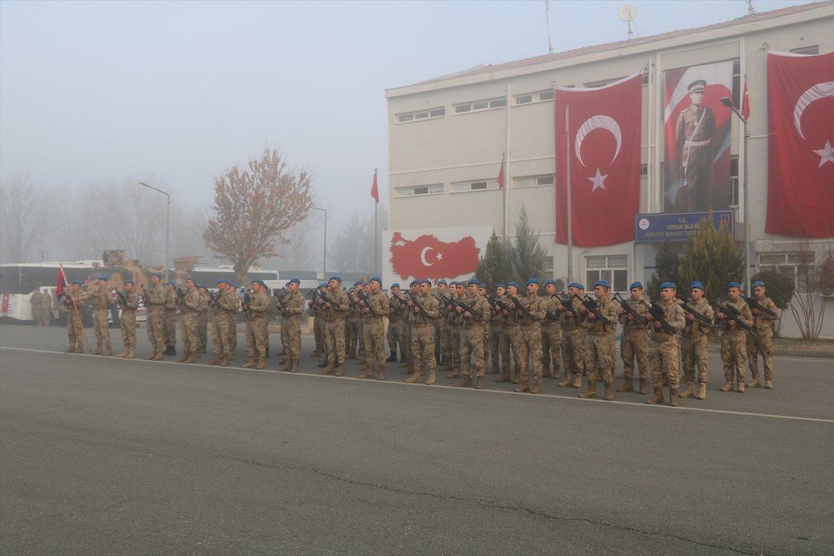 Komandolar, Batman'dan Suriye'ye uğurlandı