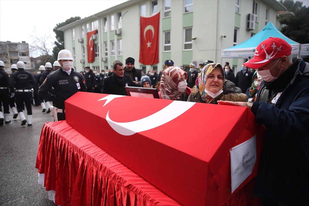 Şehit DSİ personeli Gökkaya, son yolculuğuna uğurlandı