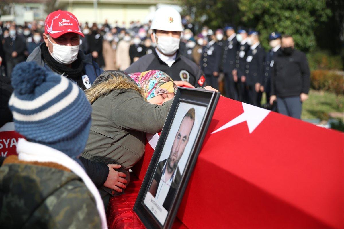 Şehit DSİ personeli Gökkaya, son yolculuğuna uğurlandı