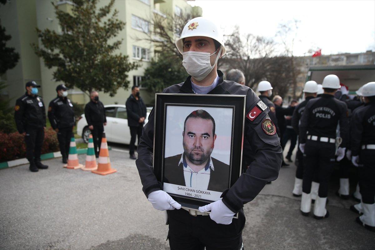 Şehit DSİ personeli Gökkaya, son yolculuğuna uğurlandı