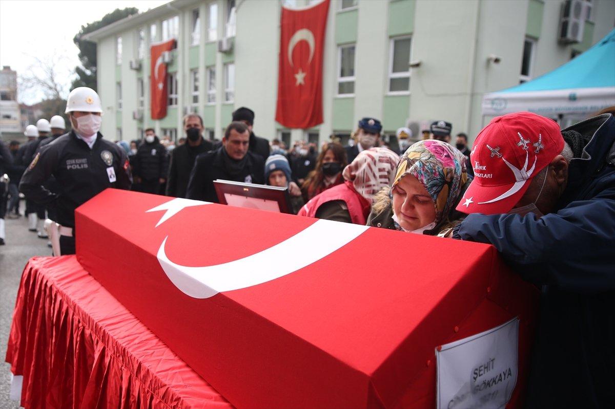 Şehit DSİ personeli Gökkaya, son yolculuğuna uğurlandı