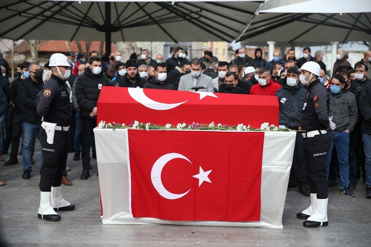 Şehit DSİ personeli Gökkaya, son yolculuğuna uğurlandı