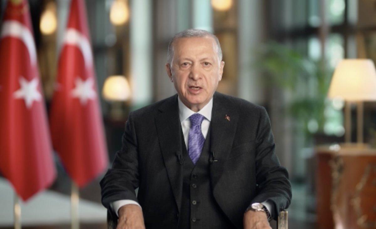 Cumhurbaşkanı Erdoğan'ın yeni yıl mesajı