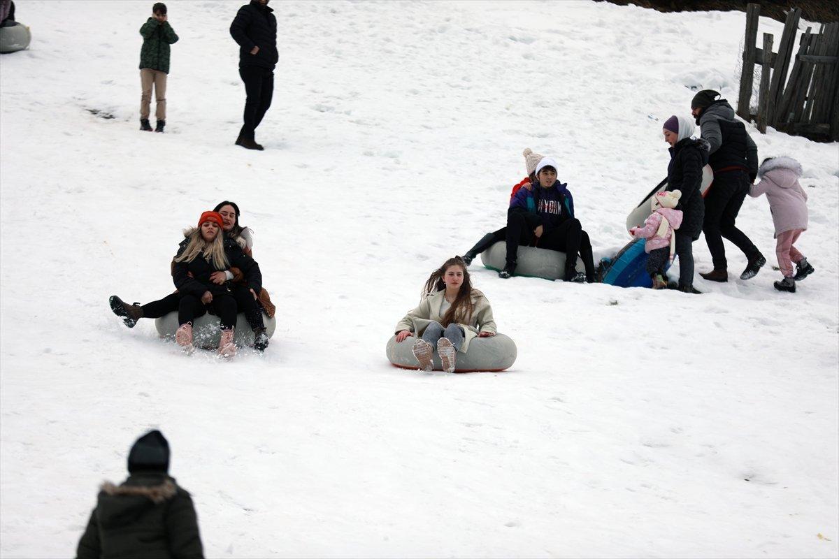 Ayder'de yılbaşı yoğunluğu