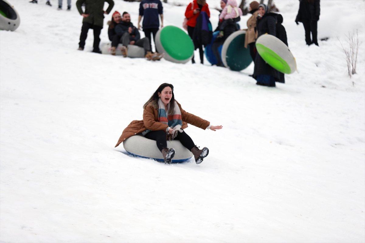 Ayder'de yılbaşı yoğunluğu