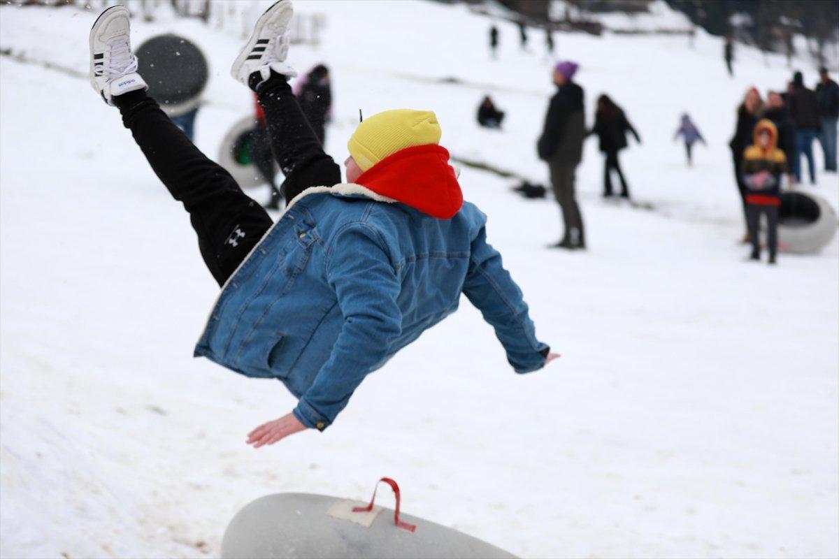 Ayder'de yılbaşı yoğunluğu