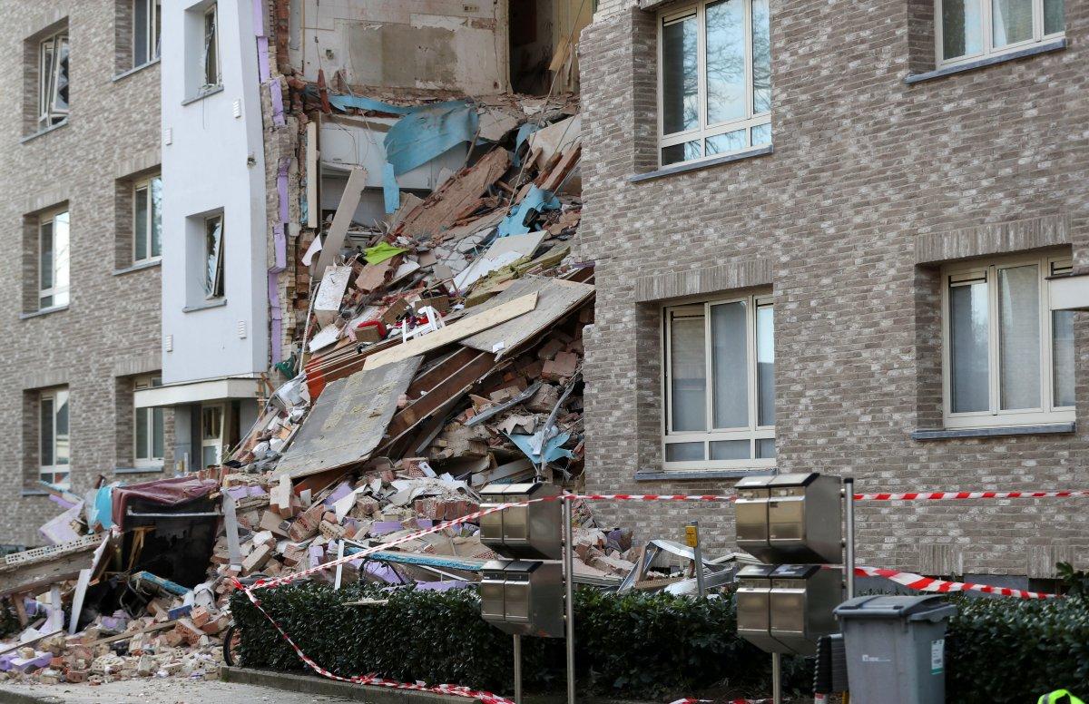 Belçika'da binada patlama: 4 ölü