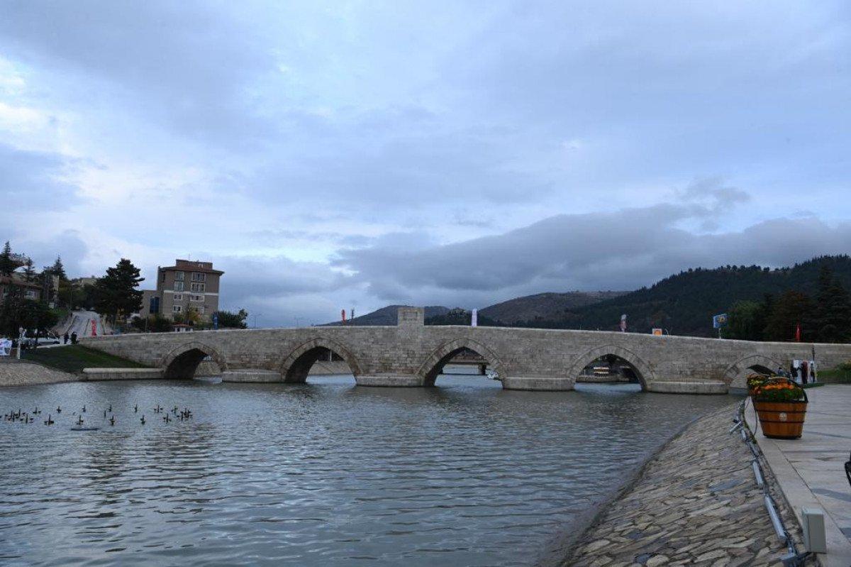 406 tarihi köprü kültür mirasına kazandırıldı