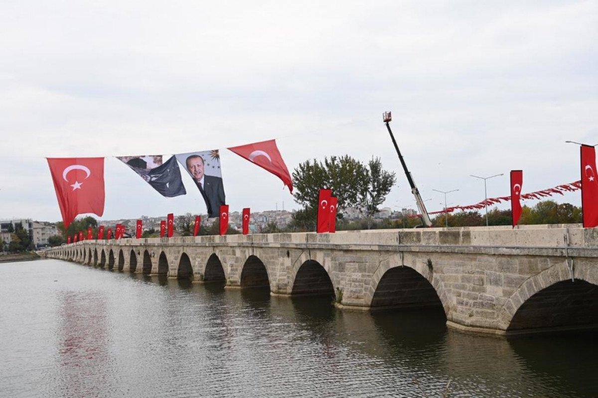 406 tarihi köprü kültür mirasına kazandırıldı
