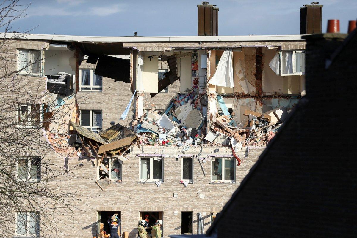 Belçika'da binada patlama: 4 ölü