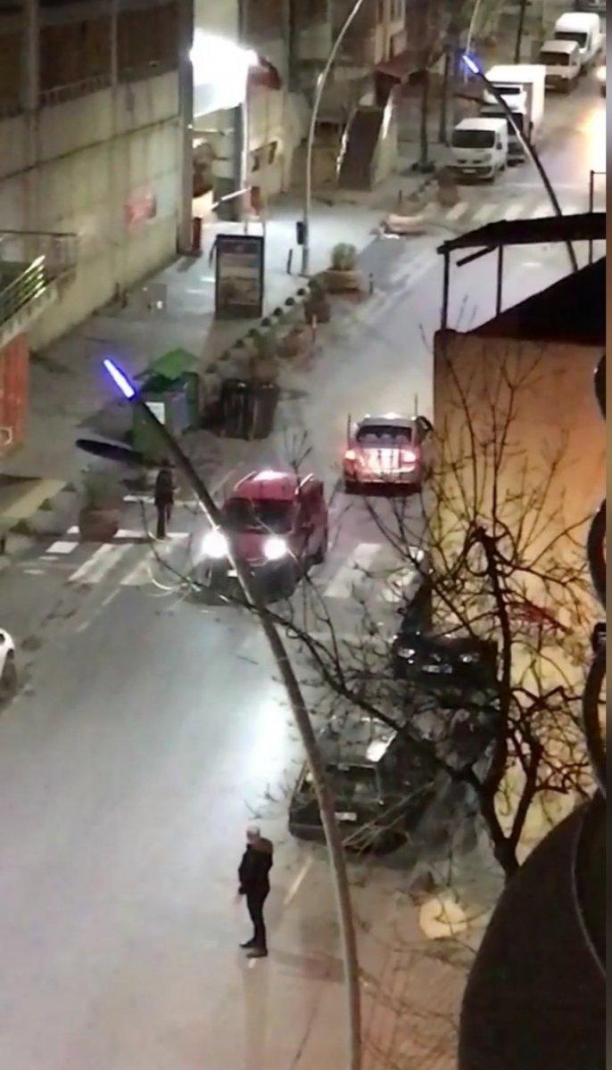 Sultangazi'de iki sürücü arasında yumruklu kavga