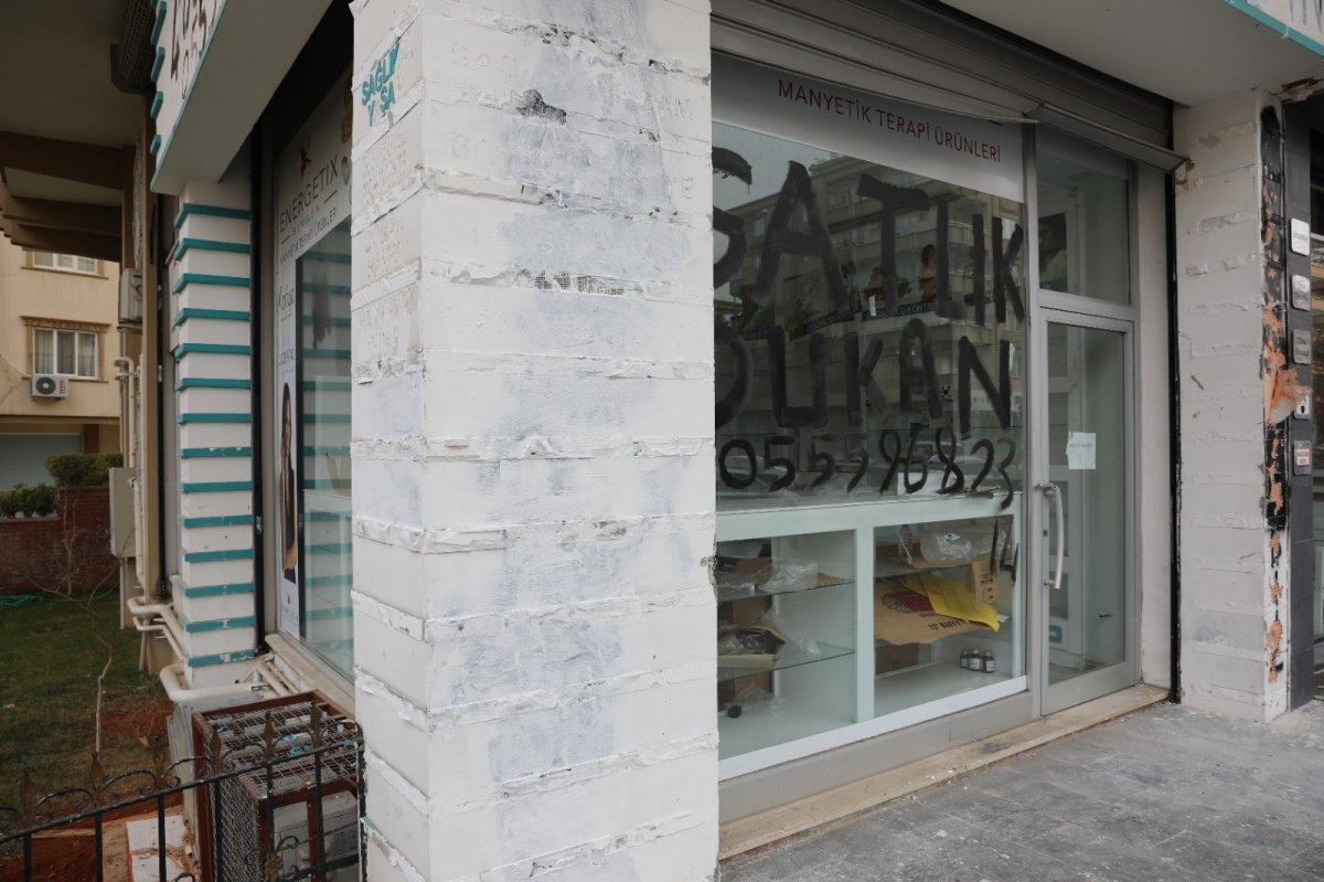 Gaziantep'te dövize göre kira zammı isteyen iş yeri sahibi, klinik bastı