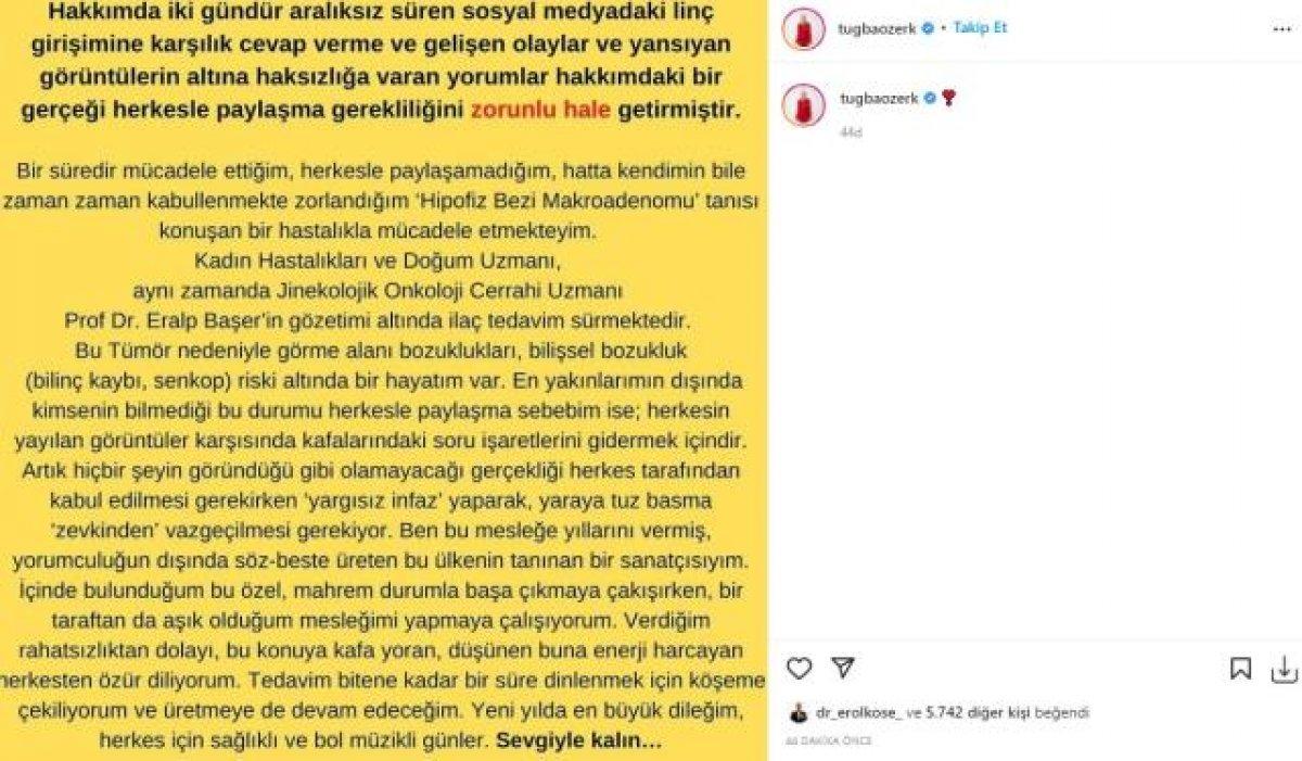 Sahnede ayakta duramıyordu! Tuğba Özerk hastalığını açıkladı...
