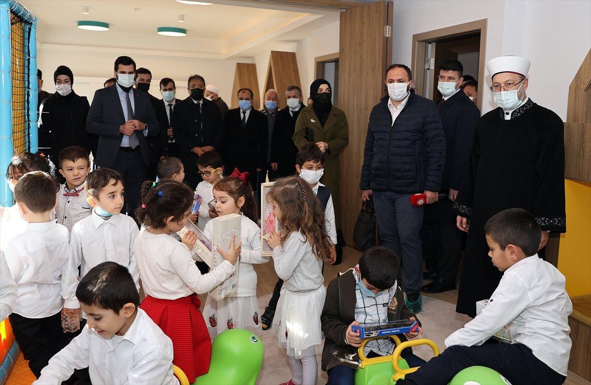 Ali Erbaş: Çocuklar Kur'an-ı Kerim ile iyiliklerle donatılmalı