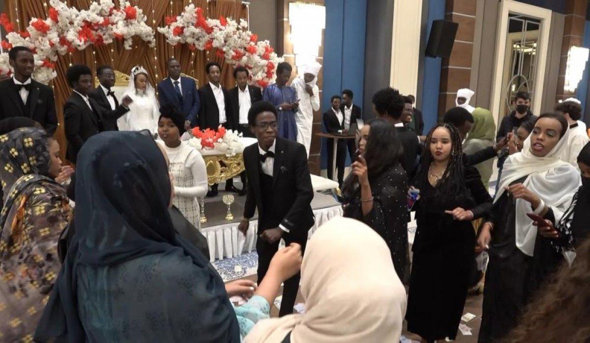 Afrikalı gençler Tokat'ta dünyaevine girdi