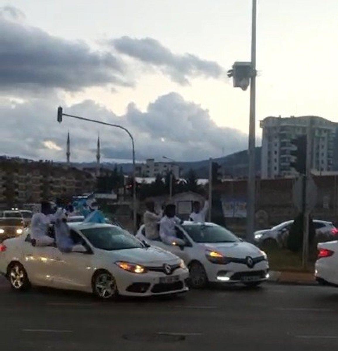 Afrikalı gençler Tokat'ta dünyaevine girdi