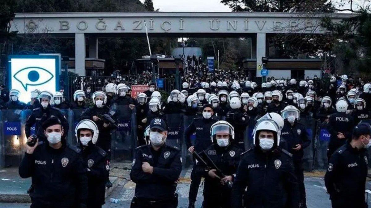 Boğaziçi Üniversitesi’nde protestolar sürüyor